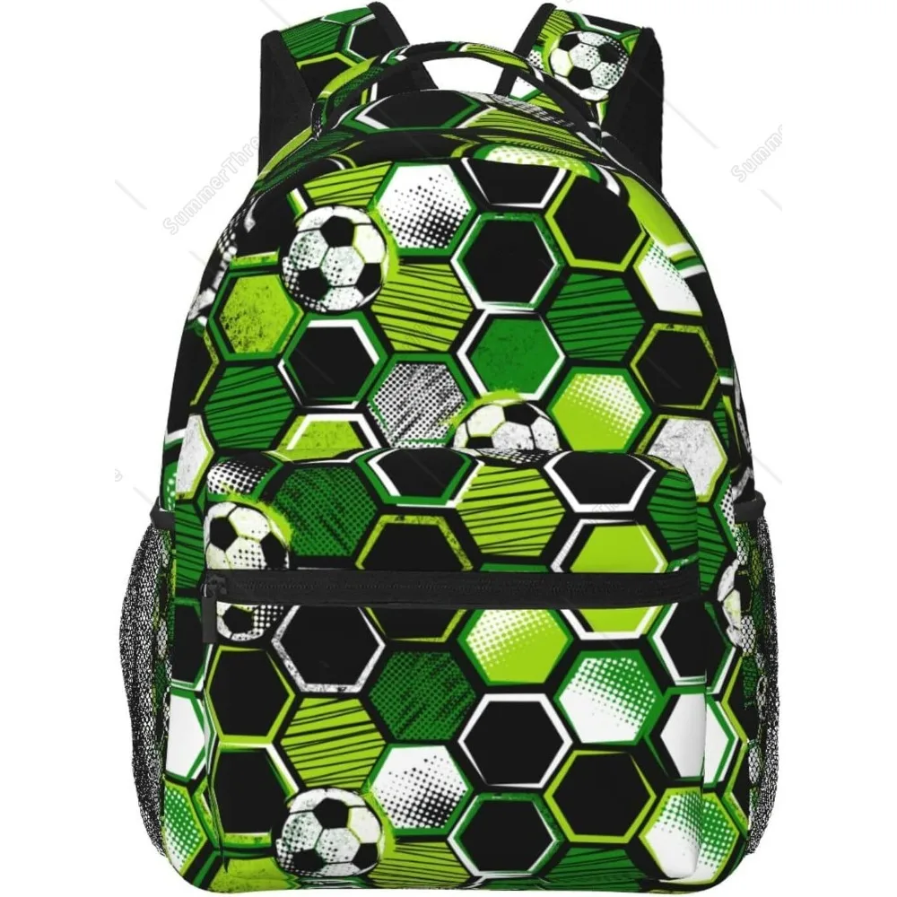 Soccer Ball Backpack School Bag For Students Teens Men Women Sport Geometric Texture Laptop Backpacks Travel Daypack Bag
Soccer Ball Backpack School Bag For Students Teens Men Women Sport Geometric Texture Laptop Backpacks Travel Daypack Bag