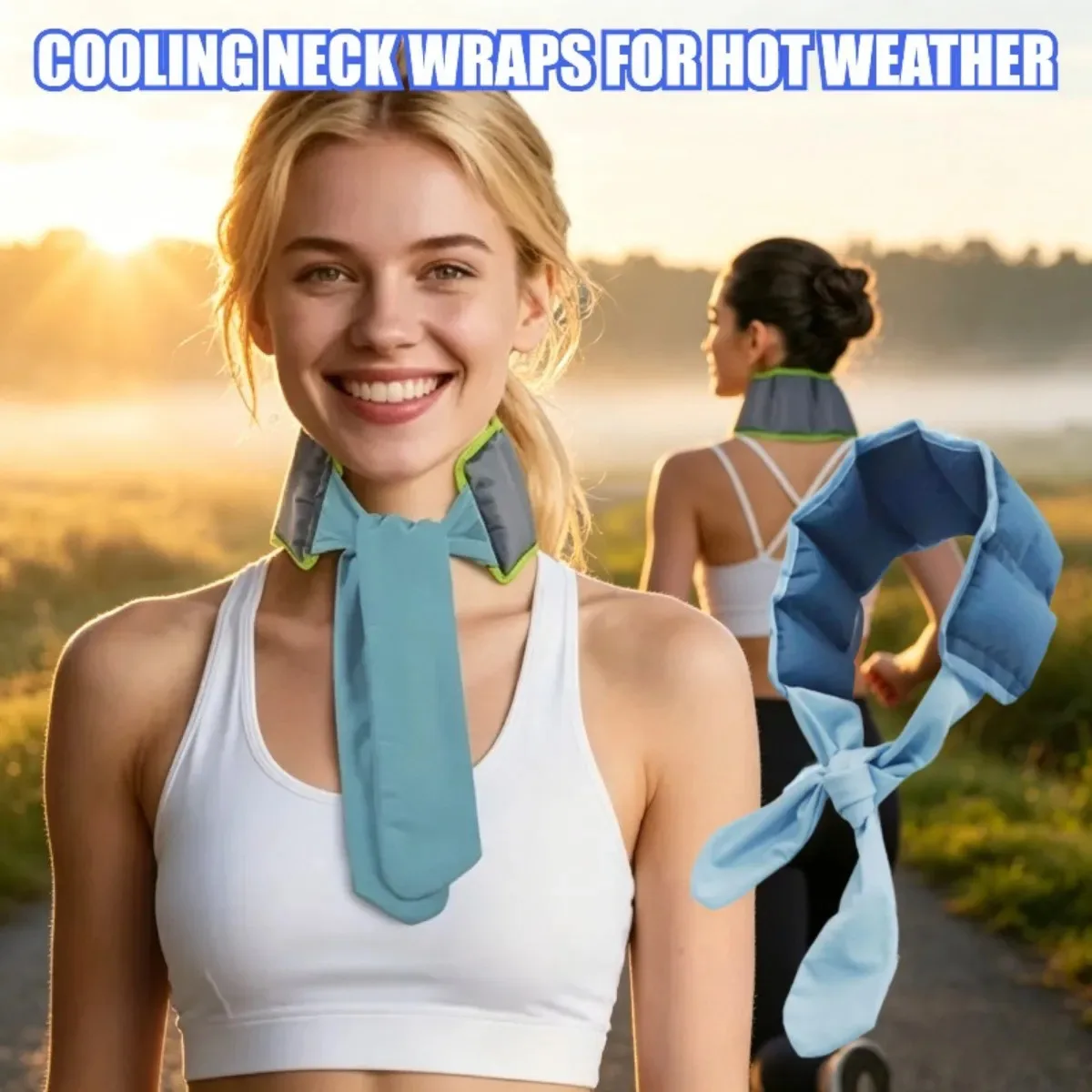 Reusable Ice Pack Scarf, Cooling Neck for Pain Relief, Physiotherapy Hot Cold Compress for Summer Heat,Outdoor Activities Sports
Reusable Ice Pack Scarf, Cooling Neck for Pain Relief, Physiotherapy Hot Cold Compress for Summer Heat,Outdoor Activities Sports