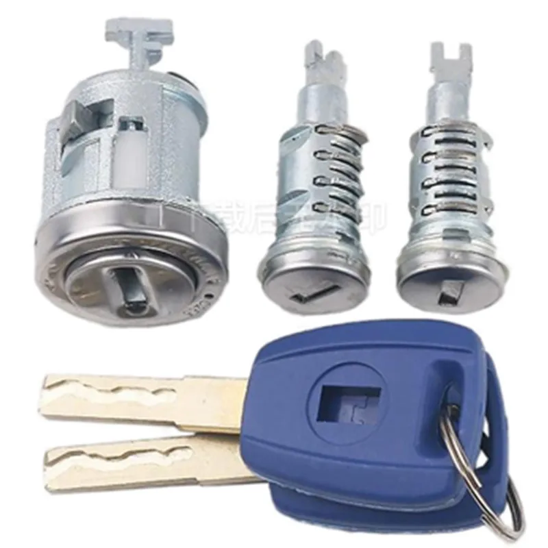 Сменный автоматический полный комплект цилиндра замка двери и зажигания, подходящий для Fiat с ключом из 2 предметов
Сменный автоматический полный комплект цилиндра замка двери и зажигания, подходящий для Fiat с ключом из 2 предметов