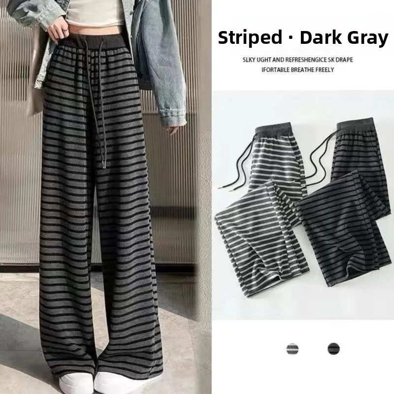 Spring Summer Casual Wide Leg Pants Striped Floor-Length Home Pants Loose High Waist Straight Cut for Women Comfortable Loose...
Spring Summer Casual Wide Leg Pants Striped Floor-Length Home Pants Loose High Waist Straight Cut for Women Comfortable Loose...