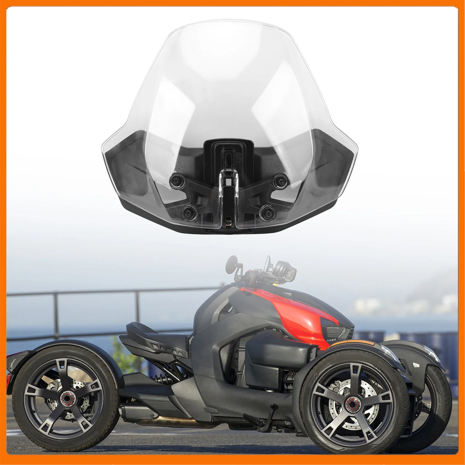 Adjustable Windshield Screen Lightweight Resistant Easy Install Aerodynamic Enhance Comfort Sport Wind for Ryker 600 900 Sport
Adjustable Windshield Screen Lightweight Resistant Easy Install Aerodynamic Enhance Comfort Sport Wind for Ryker 600 900 Sport