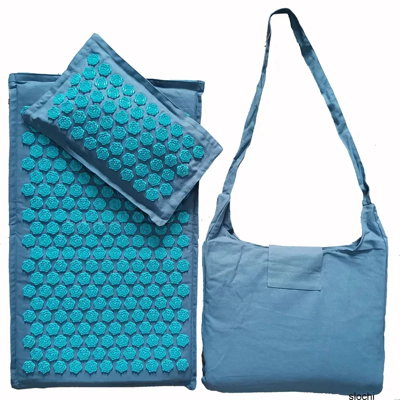 74*44cm Nature Linen Coconut Palm Massage Yoga Mat Sport Pillow Mat with Bag Lotus Spike Acupressure Mat Cushion Accupresure Mat
74*44cm Nature Linen Coconut Palm Massage Yoga Mat Sport Pillow Mat with Bag Lotus Spike Acupressure Mat Cushion Accupresure Mat