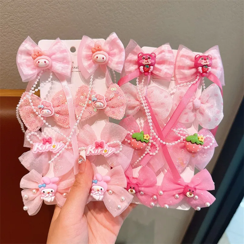 Sanrio Hello Kitty Hair Rope Cartoon Kawaii My Melody Kuromi Hair Accessories Side Barrettes Headwear Girl&Child Holiday Gifts
Sanrio Hello Kitty Hair Rope Cartoon Kawaii My Melody Kuromi Hair Accessories Side Barrettes Headwear Girl&Child Holiday Gifts