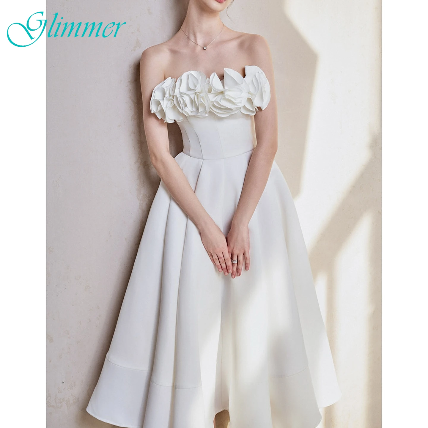 Customized A-Line Strapless Elegant Formal Evening Dress Fashion Delicate Temperament Party Gowns High Quality Prom Dress
Customized A-Line Strapless Elegant Formal Evening Dress Fashion Delicate Temperament Party Gowns High Quality Prom Dress