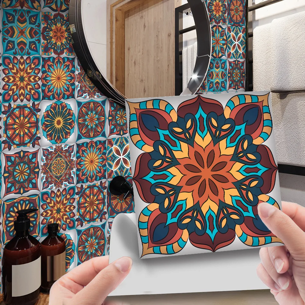 24x Mosaic Tile Stickers Stick Bathroom Kitchen Home Wall Or Floor Self-adhesive Wall Sticker Kitchen Porcelain Sticks
24x Mosaic Tile Stickers Stick Bathroom Kitchen Home Wall Or Floor Self-adhesive Wall Sticker Kitchen Porcelain Sticks