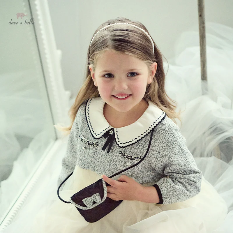 Платье Dave Bella для девочек, осеннее элегантное детское сетчатое платье принцессы с длинными рукавами, очаровательная нежная вечерние уличная детская одежда DB3241588
Платье Dave Bella для девочек, осеннее элегантное детское сетчатое платье принцессы с длинными рукавами, очаровательная нежная вечерние уличная детская одежда DB3241588