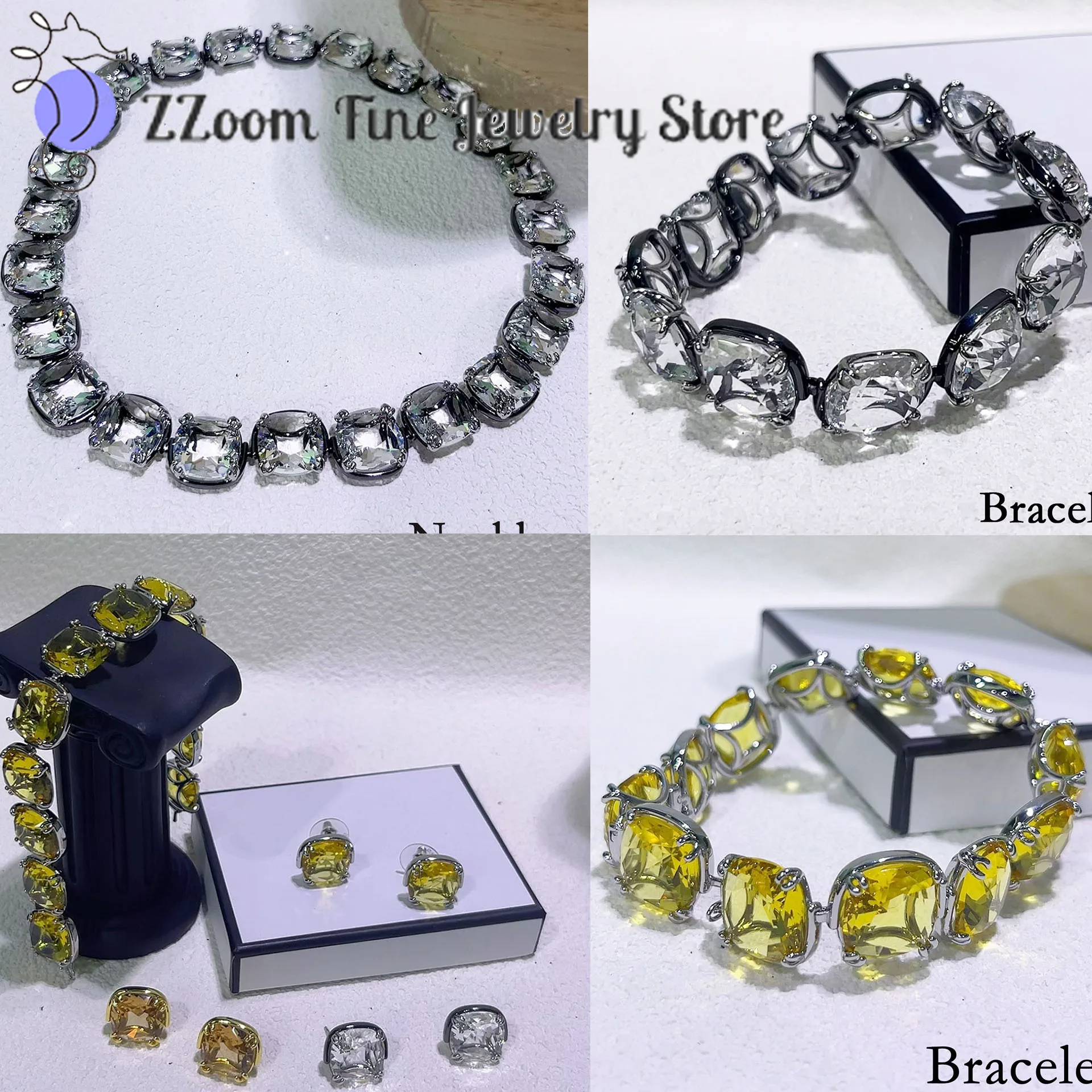 High Quality Original Women's Gift Brown Cushion Cut Crystal Octagon Earrings Bracelet Party Accessories Free Shipping
High Quality Original Women's Gift Brown Cushion Cut Crystal Octagon Earrings Bracelet Party Accessories Free Shipping