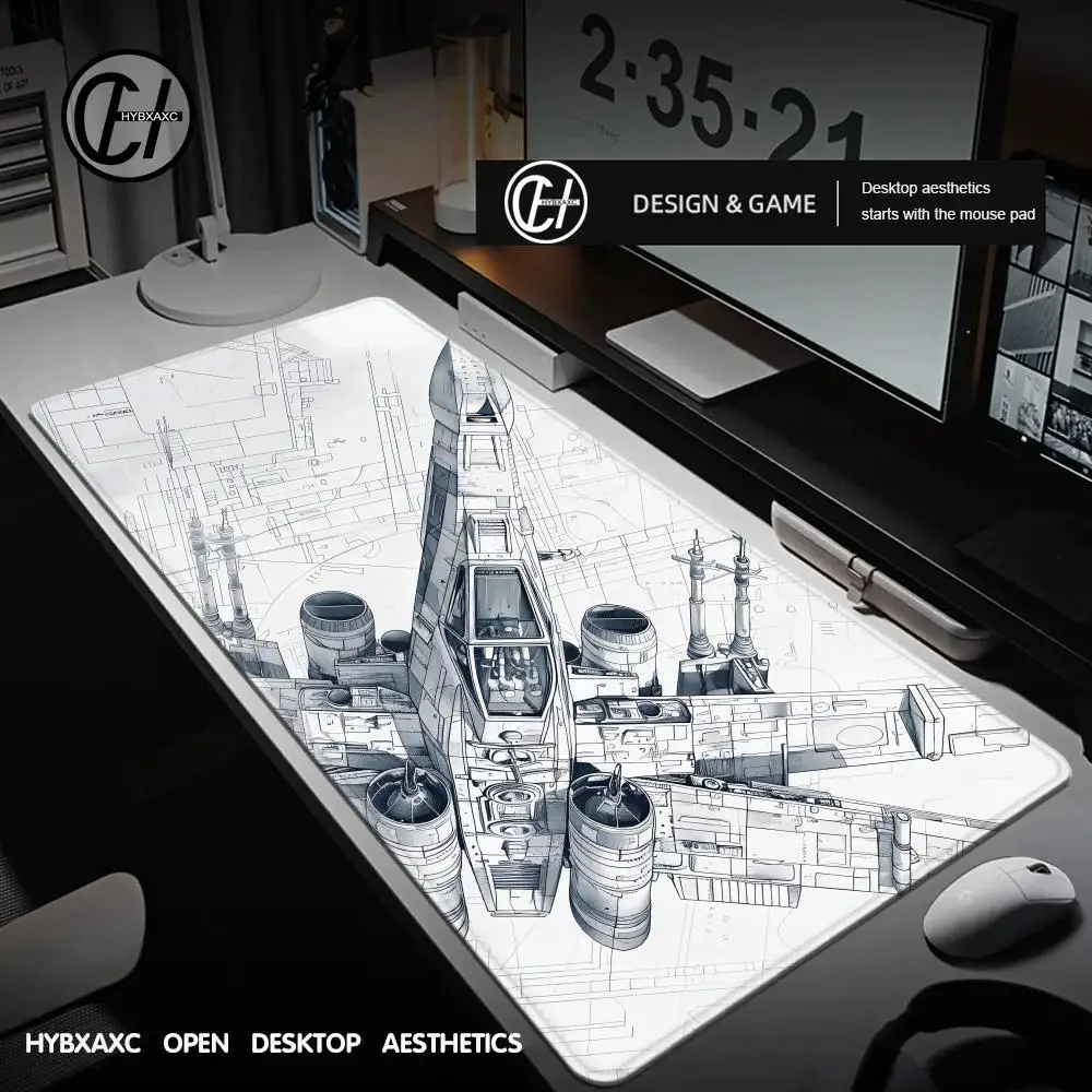 HYBXAXC Aircraft Model Mouse Pad Large Computer Office Game Table Mats XXL Rubber Anti-slip Gaming Keyboard Long Desk Pads
HYBXAXC Aircraft Model Mouse Pad Large Computer Office Game Table Mats XXL Rubber Anti-slip Gaming Keyboard Long Desk Pads