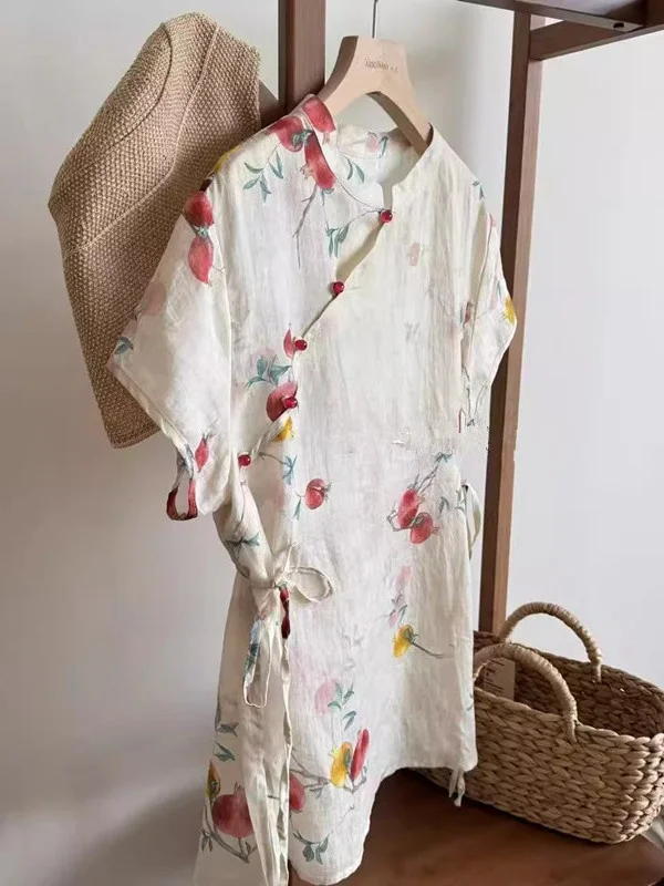 Новый китайский женский топ с кисточками и принтом сливы, высококачественный шелковый ор Све, круглый топ средней длины
Новый китайский женский топ с кисточками и принтом сливы, высококачественный шелковый ор Све, круглый топ средней длины