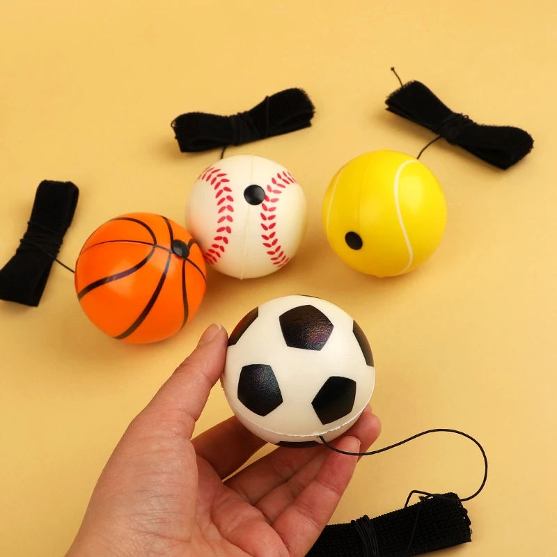 4Pcs Reaction Training Bouncy Ball Set with Wrist Strap for Hand Eye Coordination Kids Outdoor Toy Sports Birthday Party Favors
4Pcs Reaction Training Bouncy Ball Set with Wrist Strap for Hand Eye Coordination Kids Outdoor Toy Sports Birthday Party Favors