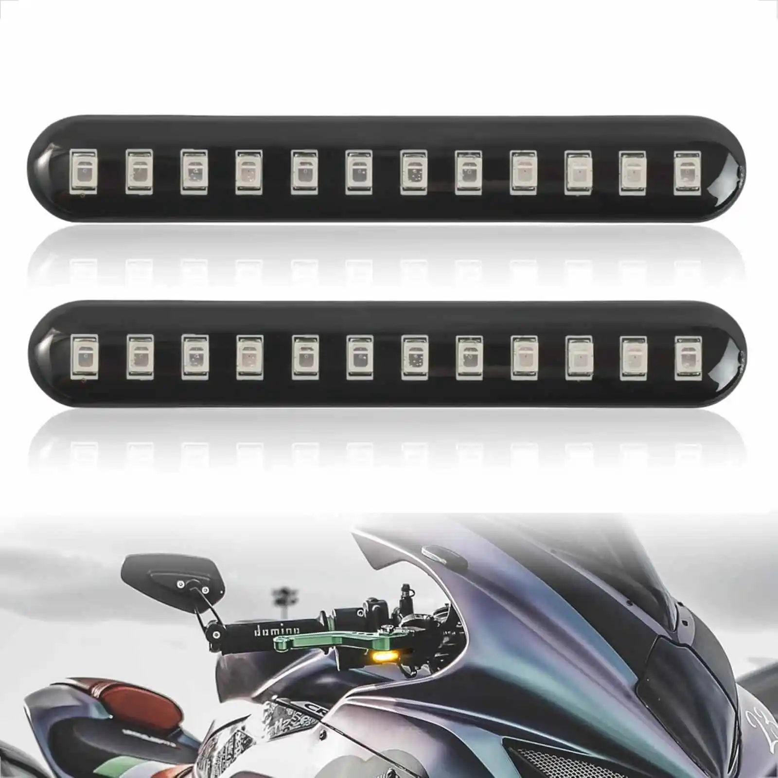 2PC Universal 12LED Motorcycle Motorbike Turn Signal Indicators Light Lamp Amber Modern Motorcycle Led Turn Signal Accessories
2PC Universal 12LED Motorcycle Motorbike Turn Signal Indicators Light Lamp Amber Modern Motorcycle Led Turn Signal Accessories