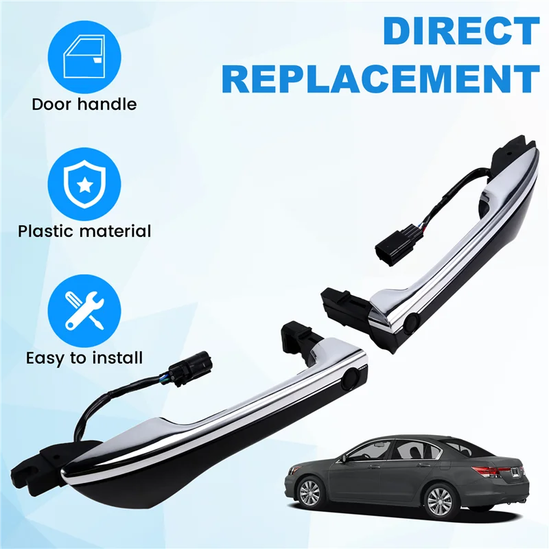 A03Z-1Pair Front Door Handle With Inductive Button 72181-TA1-J01 72141-TA1-J01 For Honda Accord 2008-2012 Outer Handle Pull
A03Z-1Pair Front Door Handle With Inductive Button 72181-TA1-J01 72141-TA1-J01 For Honda Accord 2008-2012 Outer Handle Pull