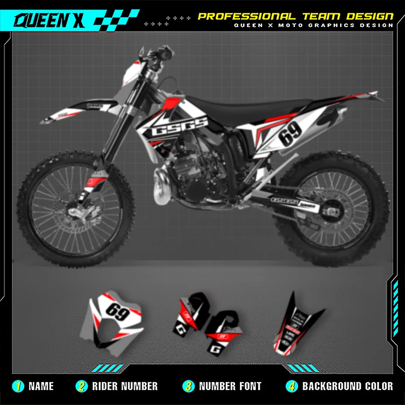 QUEEN X MOTO Motorcycle Team Graphics Decal & Sticker Kit For GASGAS 2010 2011 EC MC 014
QUEEN X MOTO Motorcycle Team Graphics Decal & Sticker Kit For GASGAS 2010 2011 EC MC 014