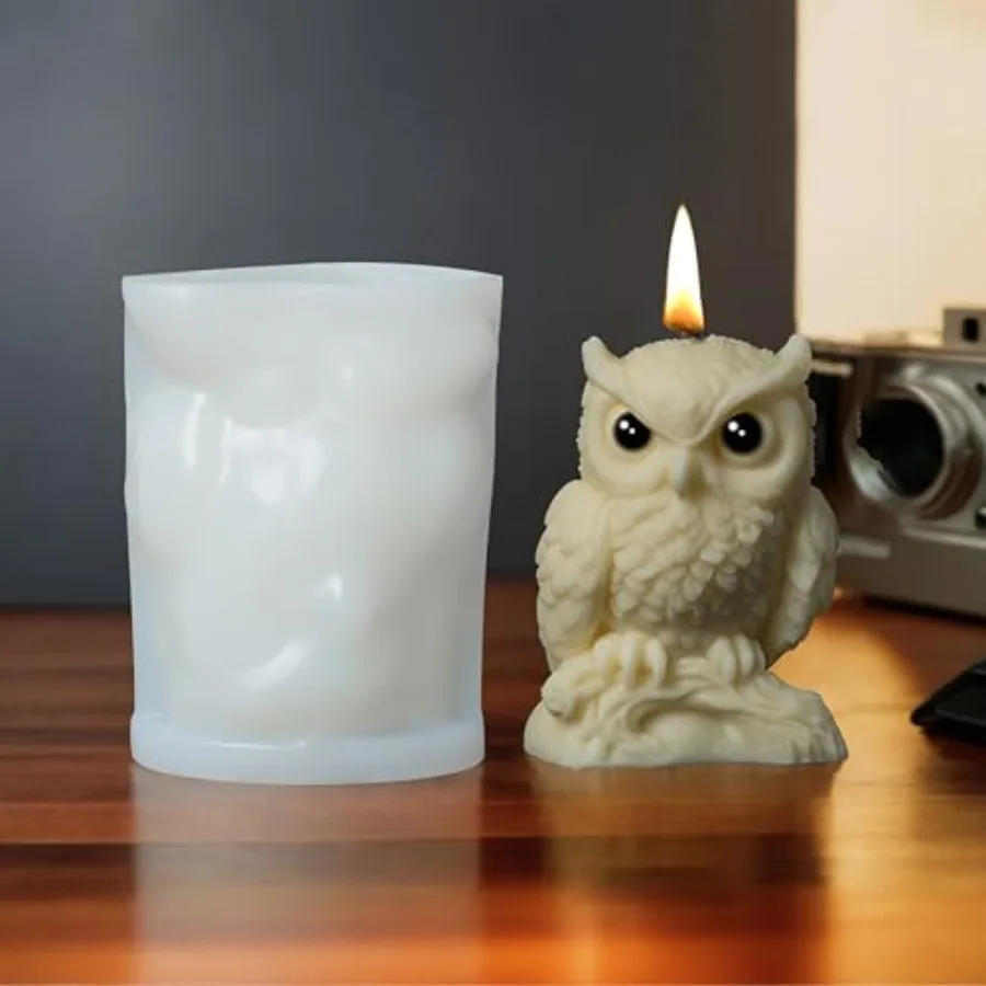 Silicone Nighthawk Mold - Owl Pillar Silicone Resin Casting Molds for Candle and Resin and Soap Craft Supplies
Silicone Nighthawk Mold - Owl Pillar Silicone Resin Casting Molds for Candle and Resin and Soap Craft Supplies