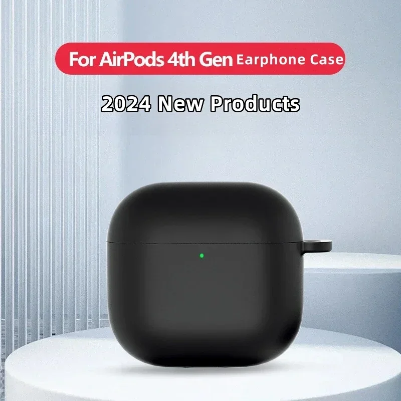 Suitable For Airpods 4 Protective Case Silicone Earphone Protective Soft Shell Washable Anti Fall Safeguard Dustproof With Hooks
Suitable For Airpods 4 Protective Case Silicone Earphone Protective Soft Shell Washable Anti Fall Safeguard Dustproof With Hooks