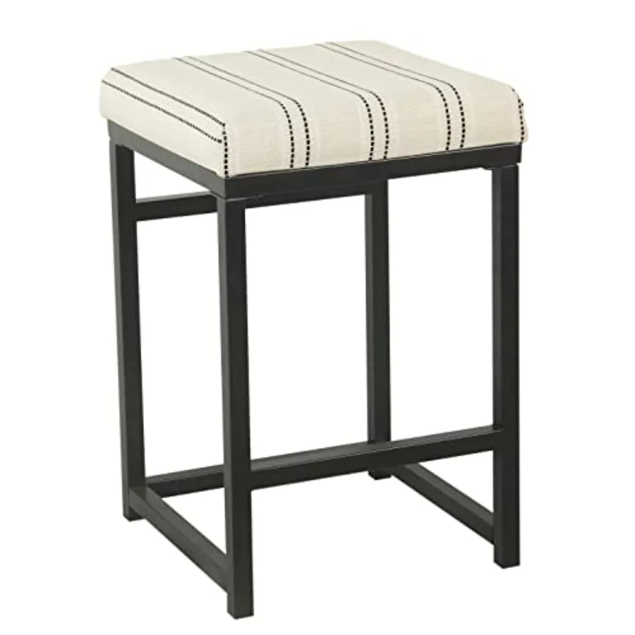 Home Decor Modern 24-Inch Counter Stool Backl Metal Frame Bar Stools Counter Height Decorative Home Furniture, Stripe
Home Decor Modern 24-Inch Counter Stool Backl Metal Frame Bar Stools Counter Height Decorative Home Furniture, Stripe