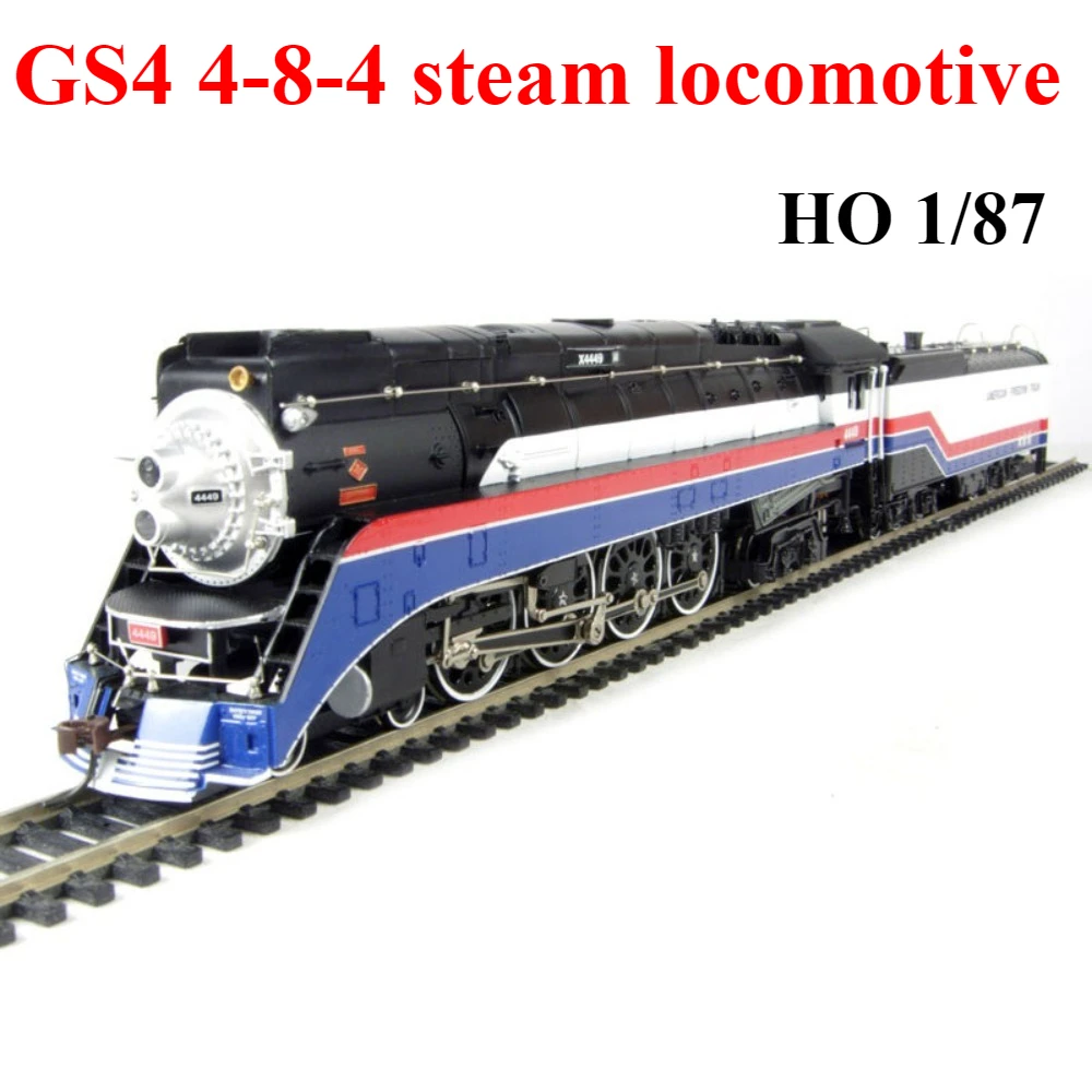 Масштабная модель паровоза HO 1/87 GS4 4-8-4 с цифровым управлением DCC и двигателем, игрушка для мальчиков, подарок
Масштабная модель паровоза HO 1/87 GS4 4-8-4 с цифровым управлением DCC и двигателем, игрушка для мальчиков, подарок