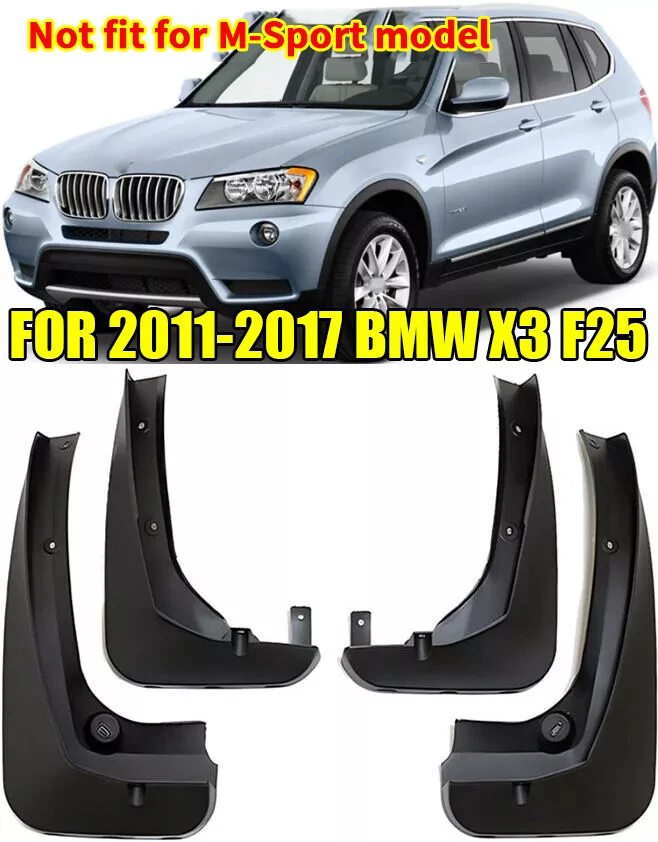 Новые передние и задние формованные брызговики для BMW X3 F25 2011-2017 гг.
Новые передние и задние формованные брызговики для BMW X3 F25 2011-2017 гг.