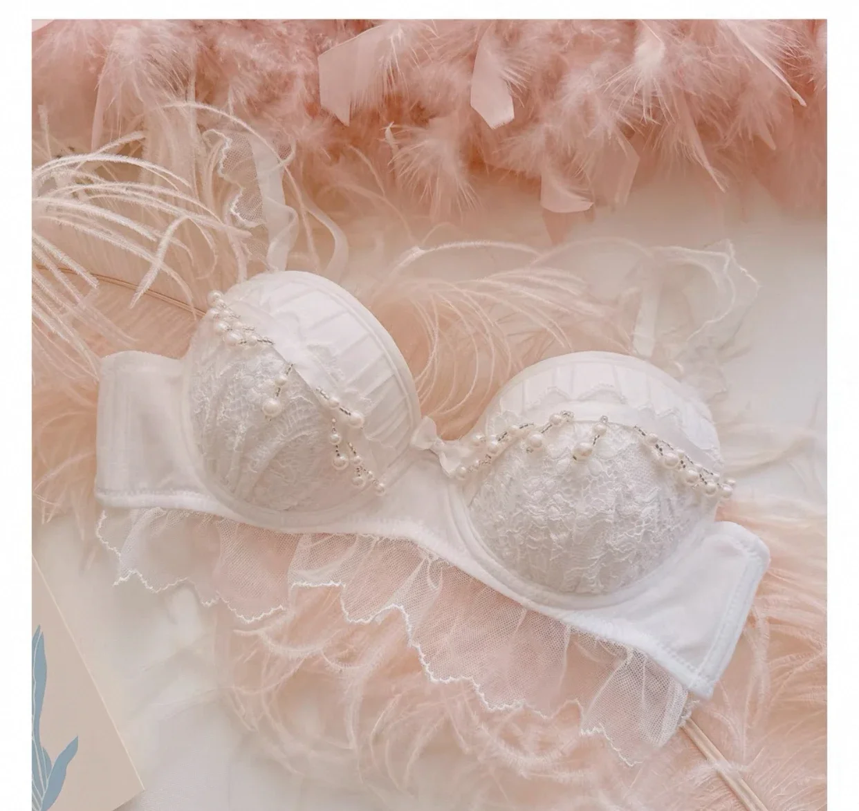 Комплект с бюстгальтером без оправы с жемчугом, нижнее белье пуш-ап, короткий сексуальный кружевной комплект с бюстгальтером, удобный бесшовный бюстгальтер без косточек, комплект нижнего белья с защитой от провисания
Комплект с бюстгальтером без оправы с жемчугом, нижнее белье пуш-ап, короткий сексуальный кружевной комплект с бюстгальтером, удобный бесшовный бюстгальтер без косточек, комплект нижнего белья с защитой от провисания