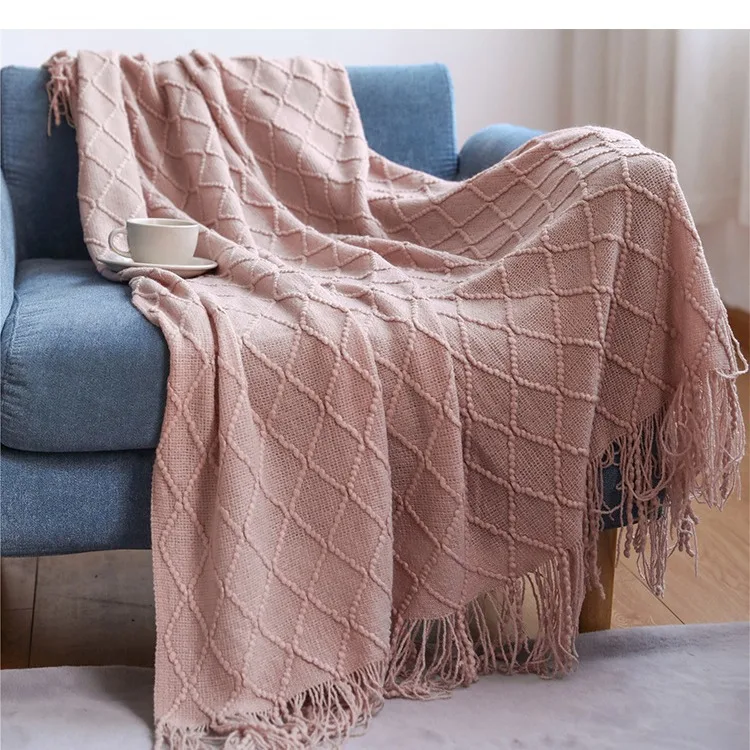 Knitted Plaid Soft Throw Blanket for Couch Beds Sofas Winter Decor Bedspread Coverlet Oversized King Queen Travel Fall Home Warm 
Knitted Plaid Soft Throw Blanket for Couch Beds Sofas Winter Decor Bedspread Coverlet Oversized King Queen Travel Fall Home Warm