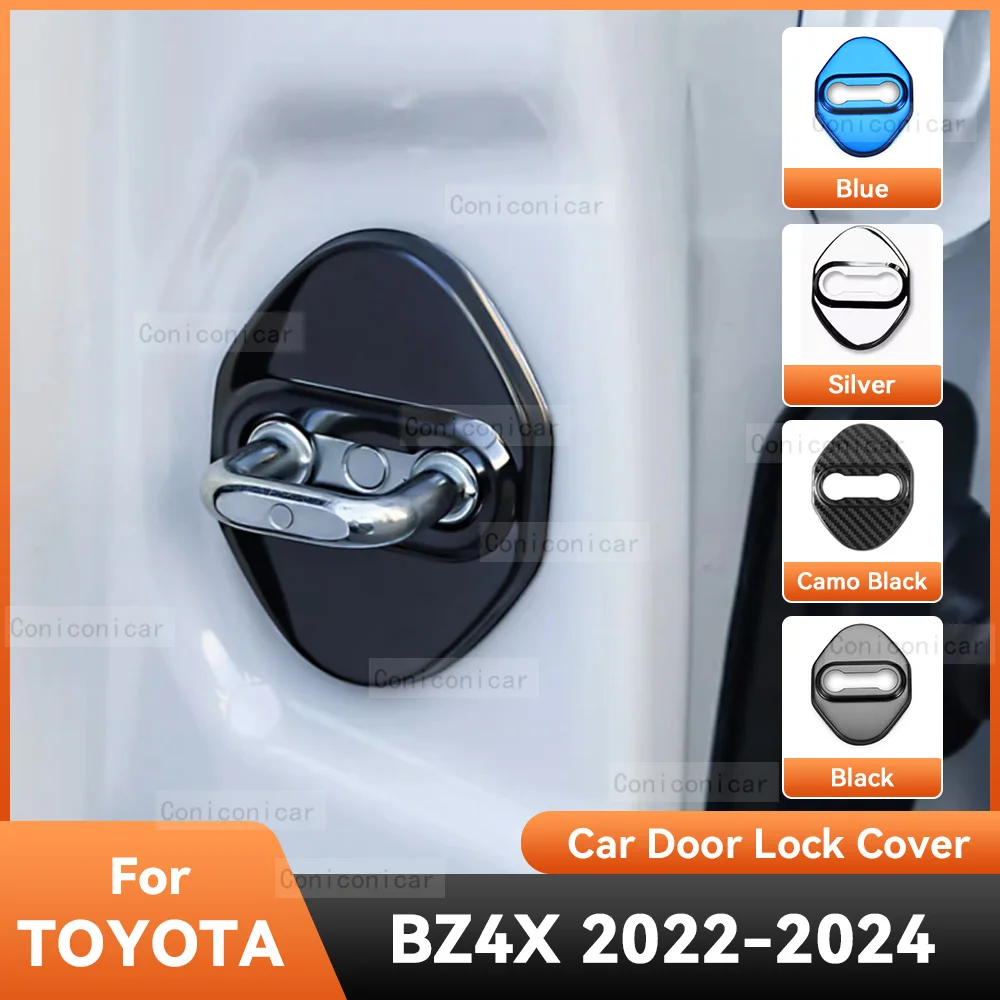 For TOYOTA BZ4X 2022 2023 2024 Accessories Car Door Lock Protect Cover Emblems Case Stainless Steel Decoration Protection
For TOYOTA BZ4X 2022 2023 2024 Accessories Car Door Lock Protect Cover Emblems Case Stainless Steel Decoration Protection