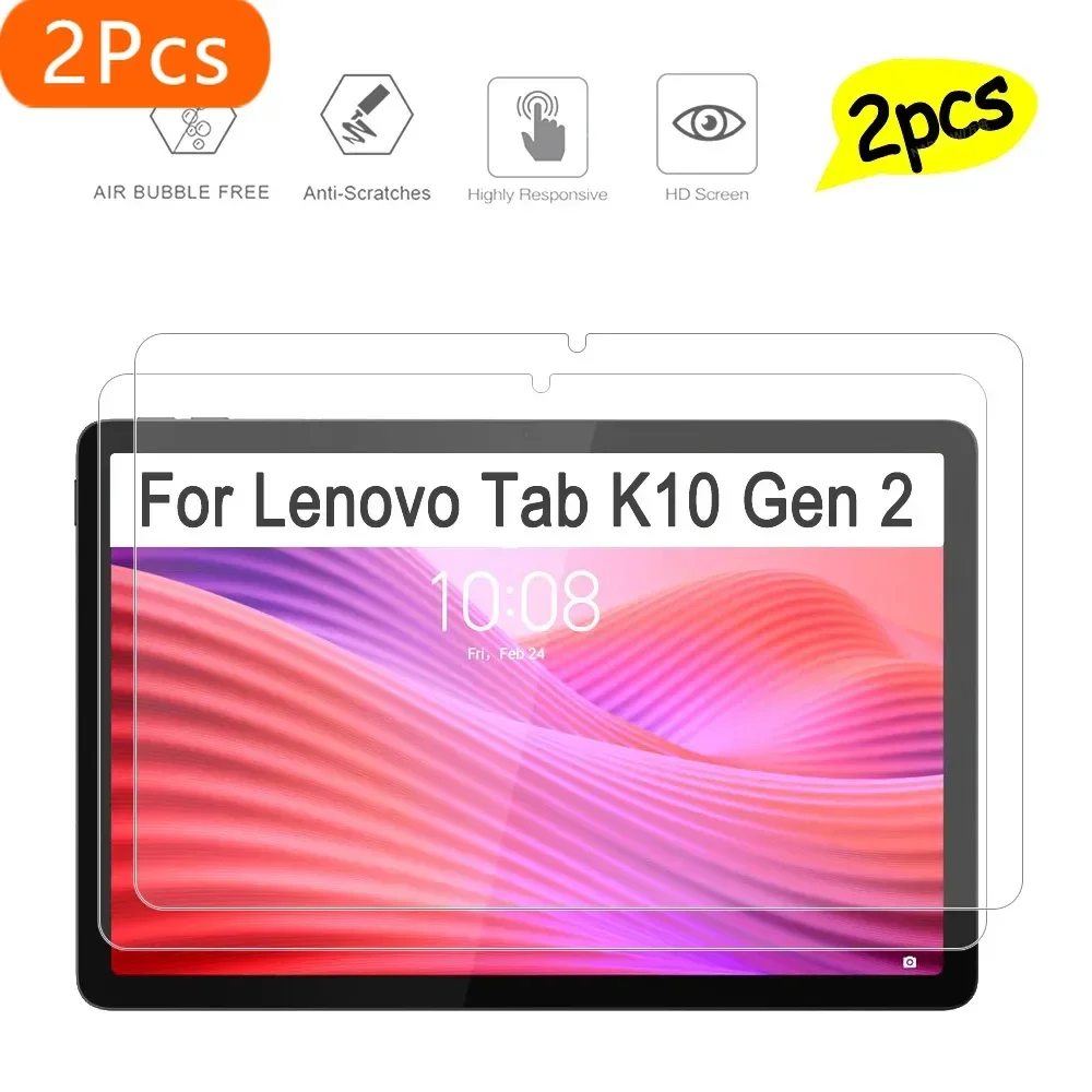 2Pcs Screen Protector for Lenovo Tab K10 Gen 2 Full HD Tempered Glass Film Guard For Lenovo K10 10.1 2025 9H Hardness
2Pcs Screen Protector for Lenovo Tab K10 Gen 2 Full HD Tempered Glass Film Guard For Lenovo K10 10.1 2025 9H Hardness