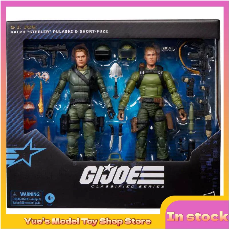 【In Stock】 Hasbro GI Joe G.I. Joe Stiller and Short Circuit 2-Pack Action Figure Animation Model Toy Collection Gift
【In Stock】 Hasbro GI Joe G.I. Joe Stiller and Short Circuit 2-Pack Action Figure Animation Model Toy Collection Gift