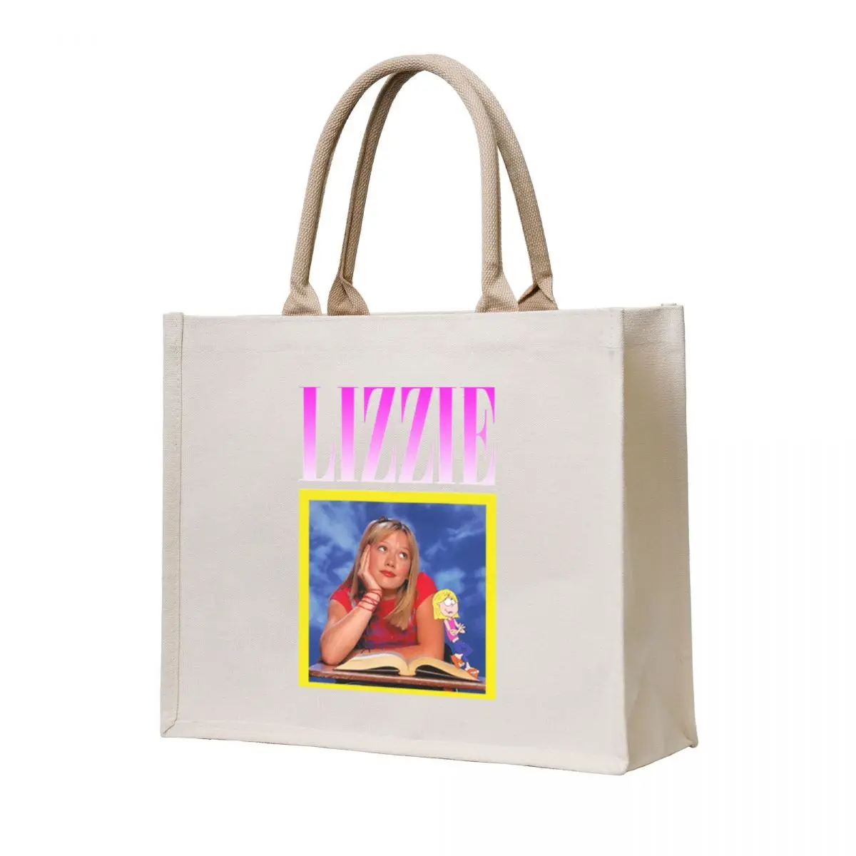 Lizzie McGuire 90s shirt design Tote Bag shopper bags for women cute tote bag Women's handbag
Lizzie McGuire 90s shirt design Tote Bag shopper bags for women cute tote bag Women's handbag