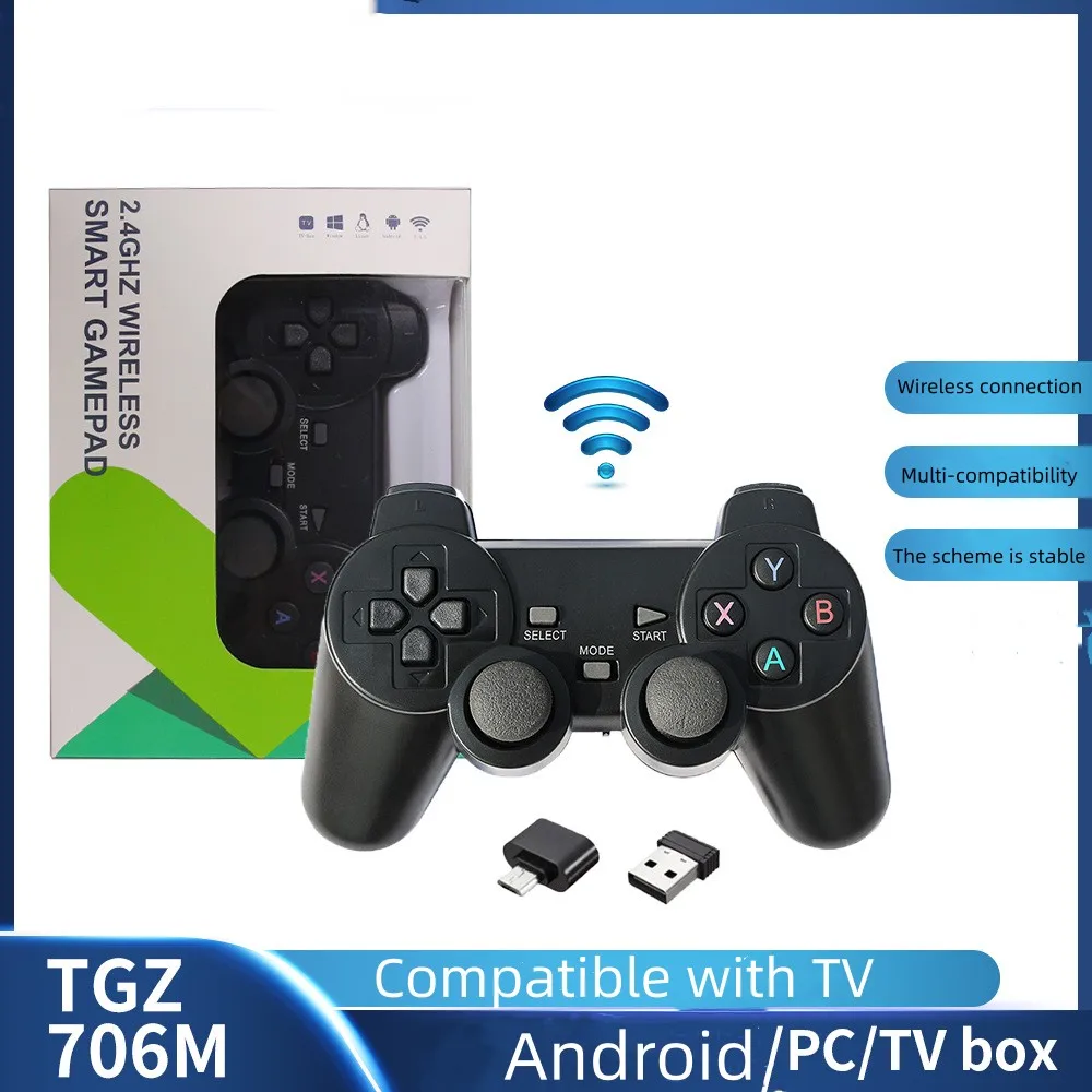 2,4G Gmepad Android TV компьютер PC360 Android беспроводной контроллер с поддержкой пара
2,4G Gmepad Android TV компьютер PC360 Android беспроводной контроллер с поддержкой пара