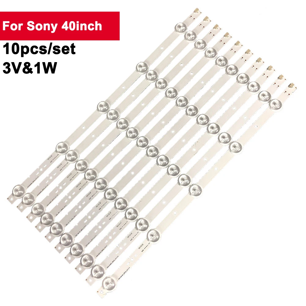 Для Sony 40 дюймов 395 мм 10 шт./комплект, фотоподсветка телевизора 3 в 1 Вт SVG400A81_REV3_121114
Для Sony 40 дюймов 395 мм 10 шт./комплект, фотоподсветка телевизора 3 в 1 Вт SVG400A81_REV3_121114