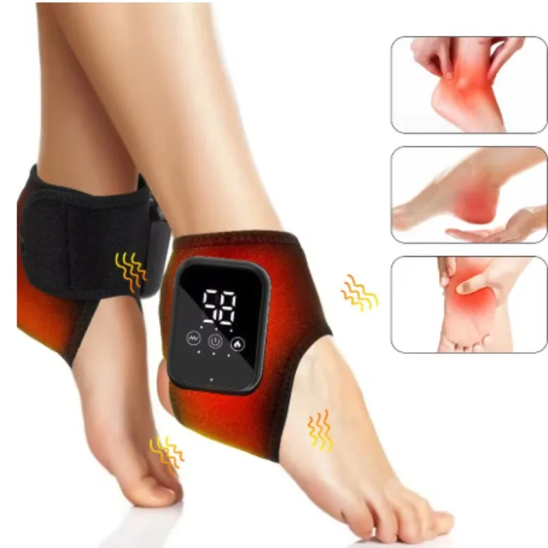 USB Rechargeable Red Light Ankle Massager, Heating Foot Ankle Brace, Thermal Therapy Foot Care Support for Joint Relief
USB Rechargeable Red Light Ankle Massager, Heating Foot Ankle Brace, Thermal Therapy Foot Care Support for Joint Relief