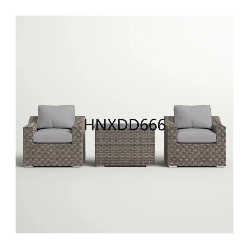 Cozy 2-Person Rattan Wicker Seating Group with Plush Cushions for Outdoor Gatherings - Fully Assembled Patio Furniture Set
Cozy 2-Person Rattan Wicker Seating Group with Plush Cushions for Outdoor Gatherings - Fully Assembled Patio Furniture Set