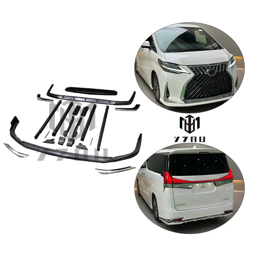 High Quality Kit for Lexus LM300 350h 2018-2023 Upgraded Body Kit with Front Lip Side Skirts and Rear Lip Tail wings
High Quality Kit for Lexus LM300 350h 2018-2023 Upgraded Body Kit with Front Lip Side Skirts and Rear Lip Tail wings