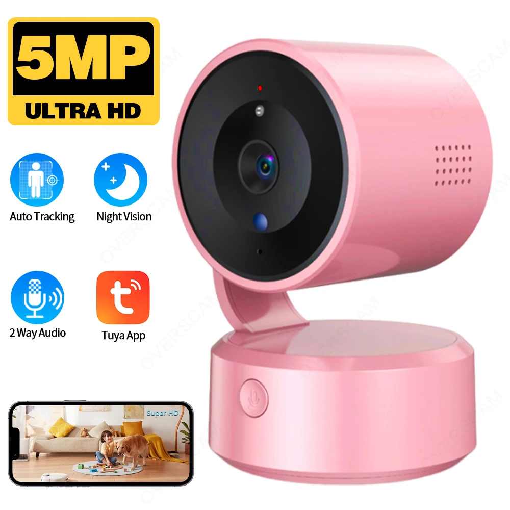 5MP PTZ control WiFi IP camera Automatic tracking indoor security home smart life baby monitor wireless protection camera
5MP PTZ control WiFi IP camera Automatic tracking indoor security home smart life baby monitor wireless protection camera