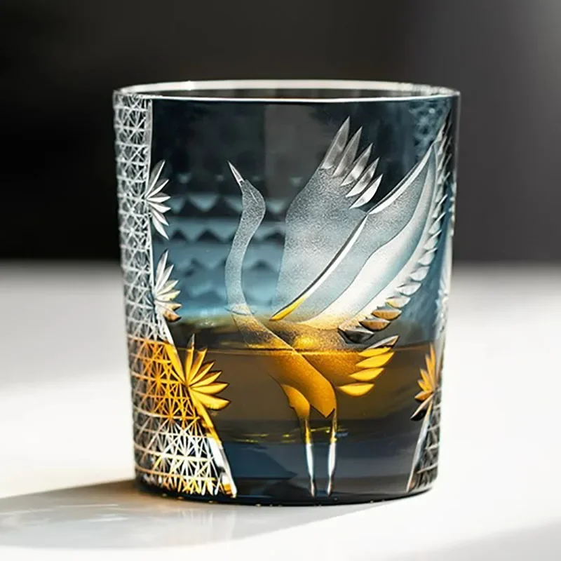 Japanese Edo Chisel Crystal Glass Water Cup, Handmade Creative, High Beauty, Whiskey Master Cup, Kitchen, Bar Supplies, Gift
Japanese Edo Chisel Crystal Glass Water Cup, Handmade Creative, High Beauty, Whiskey Master Cup, Kitchen, Bar Supplies, Gift