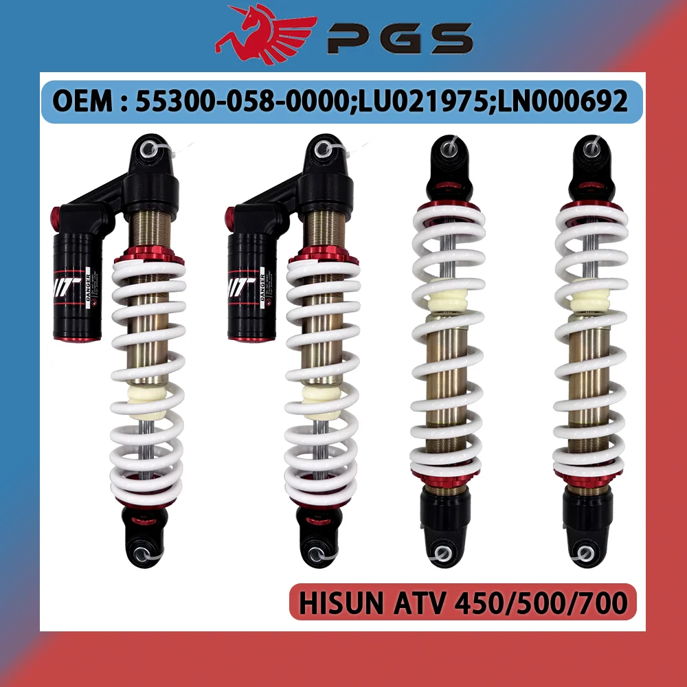 Front Rear Shock Absorber For HISUN ATV 450 500 700 Stels ATV 450H 500H 700H 55100-058-2000 LN000692 55300-058-0000 LU021975
Front Rear Shock Absorber For HISUN ATV 450 500 700 Stels ATV 450H 500H 700H 55100-058-2000 LN000692 55300-058-0000 LU021975