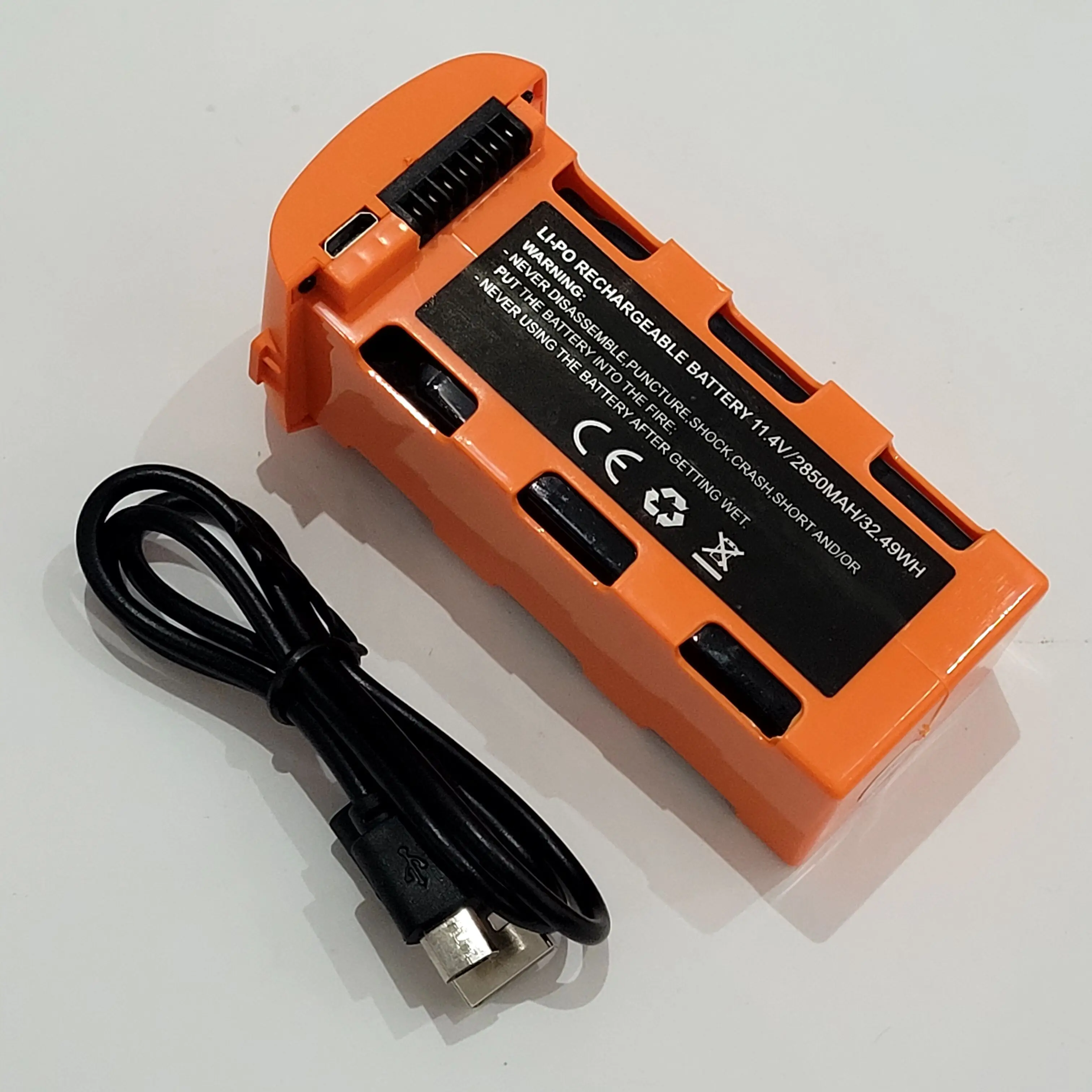 JJRC X17 GPS Drone Battery 11.4V 2850mAh Li-PO Battery USB Charger Cable Part Accessory
JJRC X17 GPS Drone Battery 11.4V 2850mAh Li-PO Battery USB Charger Cable Part Accessory