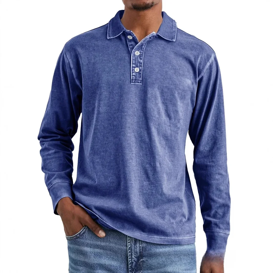 New 2025 Men's Fashion Retro Washed Cotton Long Sleeve Shirt Turn-down Collar Classic Style Casual Wear for Daily Use
New 2025 Men's Fashion Retro Washed Cotton Long Sleeve Shirt Turn-down Collar Classic Style Casual Wear for Daily Use