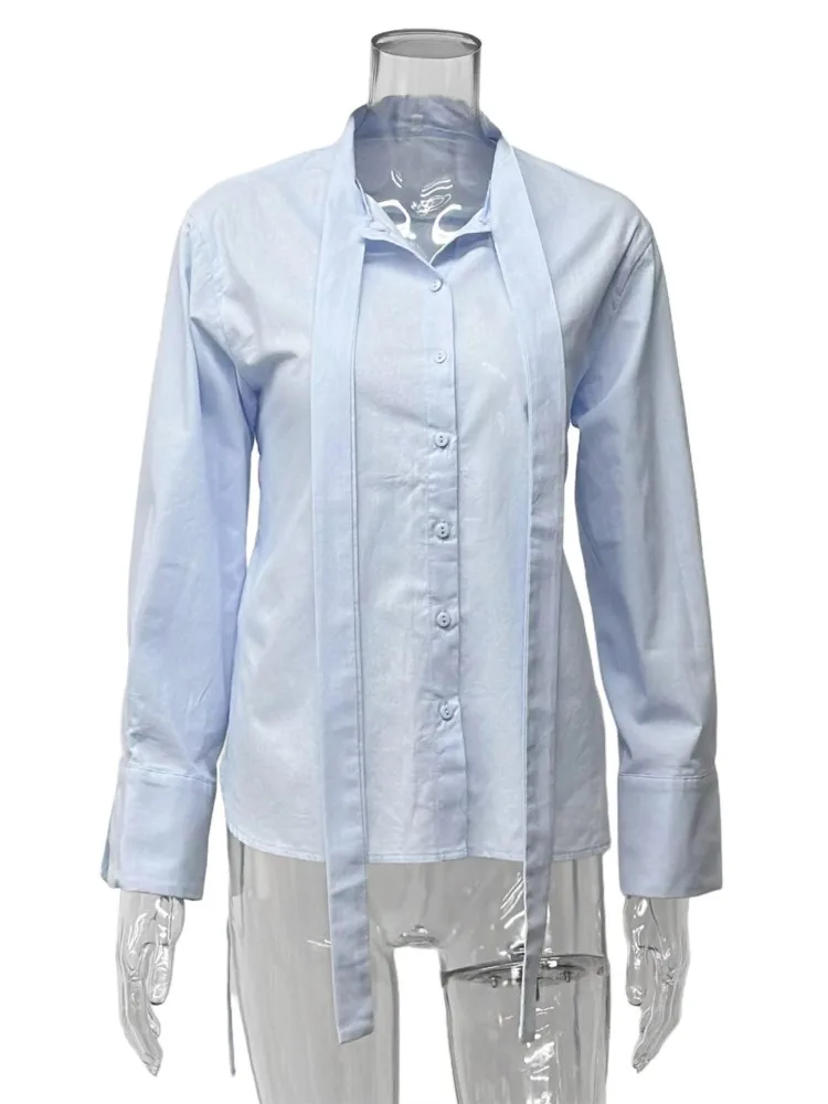 Women's Clothes Slim Shirts Solid Color Long Sleeves Blouses Simple Style All-match Comfortable Loose Temperament Trendy Casual
Women's Clothes Slim Shirts Solid Color Long Sleeves Blouses Simple Style All-match Comfortable Loose Temperament Trendy Casual