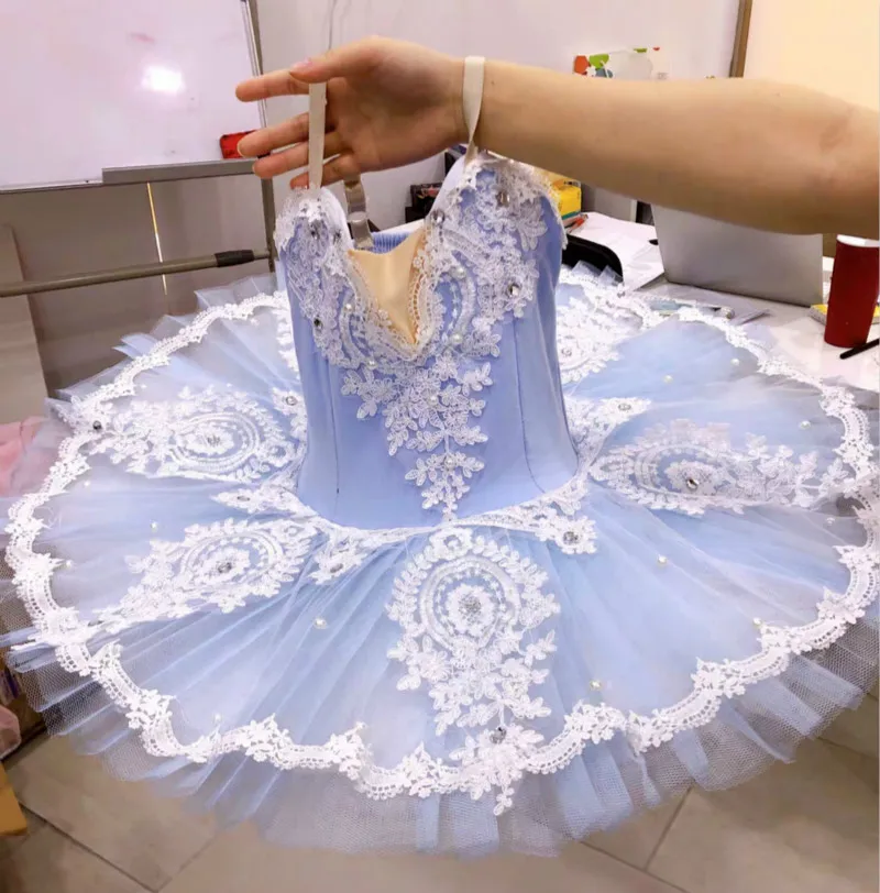 Sky Blue Ballet Dress For Girls Child Adults Women Lace Tutu Swan Dance Costumes Professional Adult Tutu Ballerina Party Kids
Sky Blue Ballet Dress For Girls Child Adults Women Lace Tutu Swan Dance Costumes Professional Adult Tutu Ballerina Party Kids