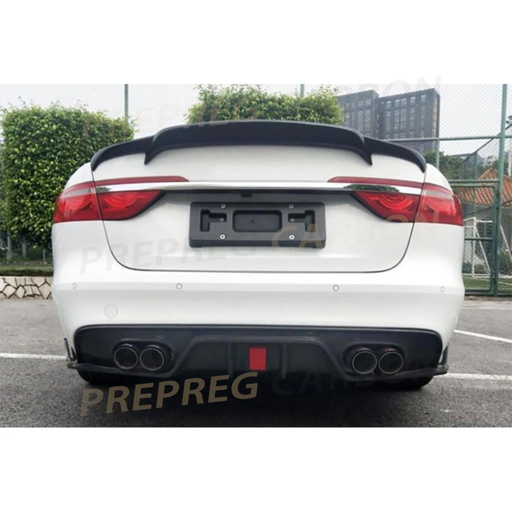 Carbon Fiber A Style Rear Spoiler Boot Wings for Jaguar XF XFL 2016-2020 Car Styling Rear Trunk Duck Spoiler Wing FRP Body Kits
Carbon Fiber A Style Rear Spoiler Boot Wings for Jaguar XF XFL 2016-2020 Car Styling Rear Trunk Duck Spoiler Wing FRP Body Kits