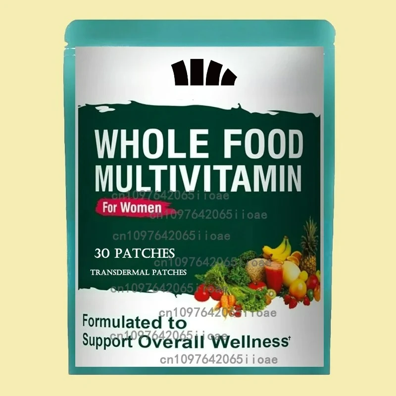 30 Patches Women's Multivitamin Transdermal Patch, Containing Vitamins A, C, D, E and Zinc
30 Patches Women's Multivitamin Transdermal Patch, Containing Vitamins A, C, D, E and Zinc