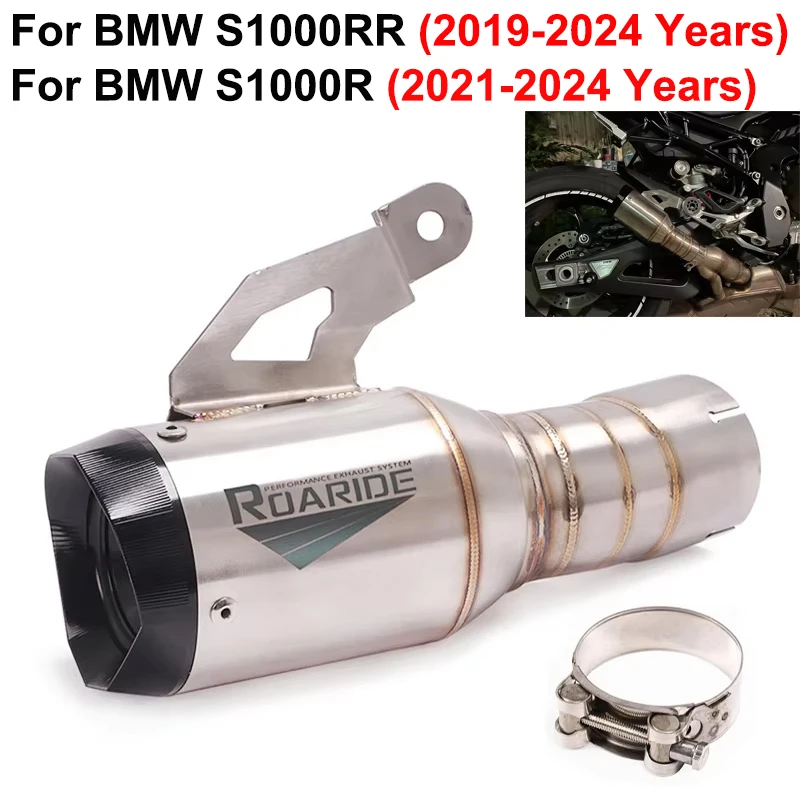 Slip On For BMW S1000RR 2019 2020 S1000R 2021 2022 2023 2024 Motorcycle Exhaust Escape System Carbon Fiber Mid Link Pipe Muffler
Slip On For BMW S1000RR 2019 2020 S1000R 2021 2022 2023 2024 Motorcycle Exhaust Escape System Carbon Fiber Mid Link Pipe Muffler