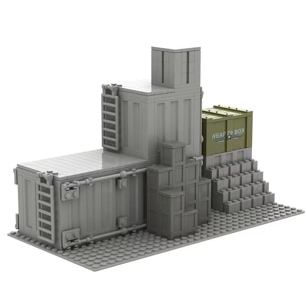 Compatible Military MOC Bricks DIY Army Weapons Depot & Transport Center Kit War Scene Building Blocks for Children Boys
Compatible Military MOC Bricks DIY Army Weapons Depot & Transport Center Kit War Scene Building Blocks for Children Boys