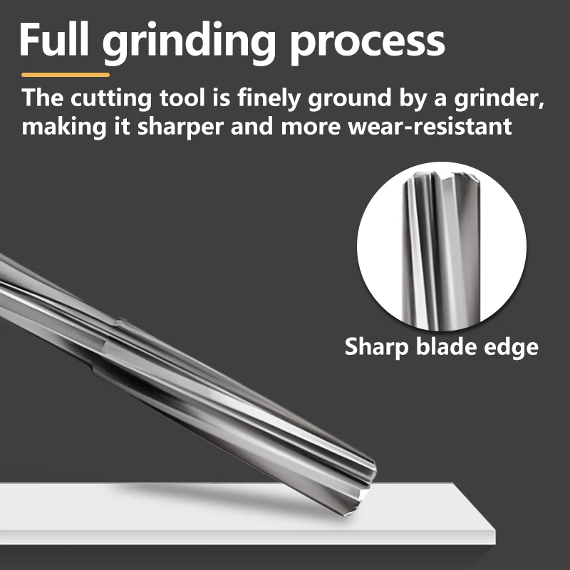 STK HSSE Machine Reamer Chucking Machining Tool Spiral Flute Cobalt Cutting H7 Shank Diameter 2 - 16 mm For Metal Steel Aluminum
STK HSSE Machine Reamer Chucking Machining Tool Spiral Flute Cobalt Cutting H7 Shank Diameter 2 - 16 mm For Metal Steel Aluminum
