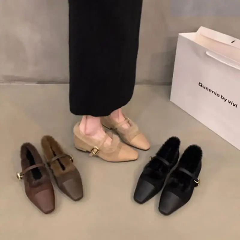 Loafers Fur Shoes Woman Comfortable And Elegant Modis Female Footwear Casual Sneaker On Heels 2025 Dress New Winter Mary Janes
Loafers Fur Shoes Woman Comfortable And Elegant Modis Female Footwear Casual Sneaker On Heels 2025 Dress New Winter Mary Janes