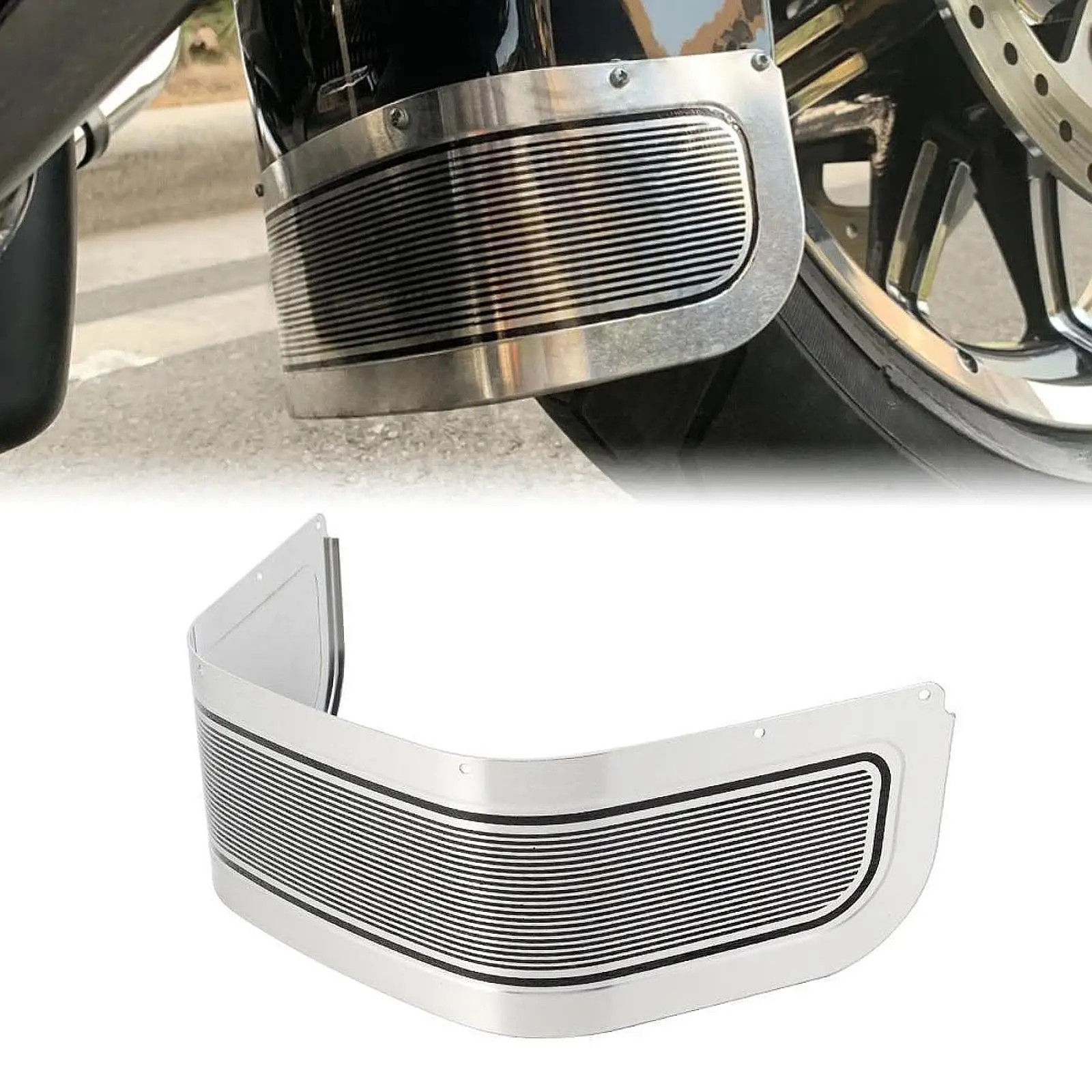 Front Fender Skirt Trim Easy Installation Professional Direct Replace Car Fender Protector for Electra-glide Ultra Classic
Front Fender Skirt Trim Easy Installation Professional Direct Replace Car Fender Protector for Electra-glide Ultra Classic