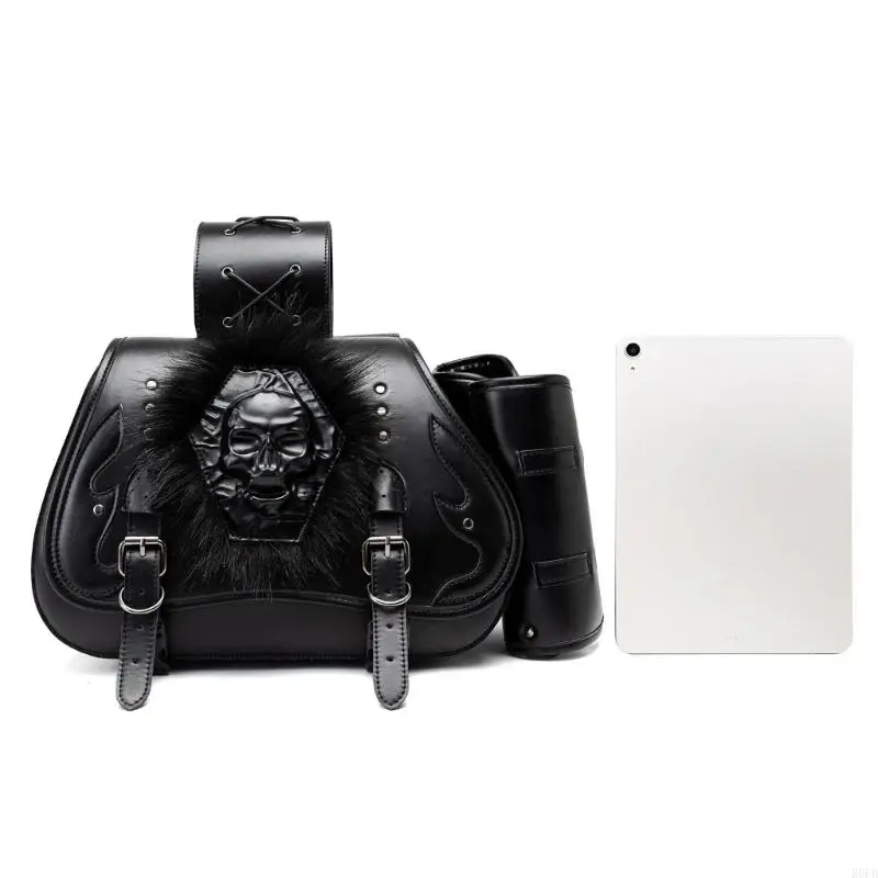 Motorcycle Saddlebag Punk Design PU Multifunctional Storage Bag with Cup Holder For Bike Outdoor Riding R6FB
Motorcycle Saddlebag Punk Design PU Multifunctional Storage Bag with Cup Holder For Bike Outdoor Riding R6FB