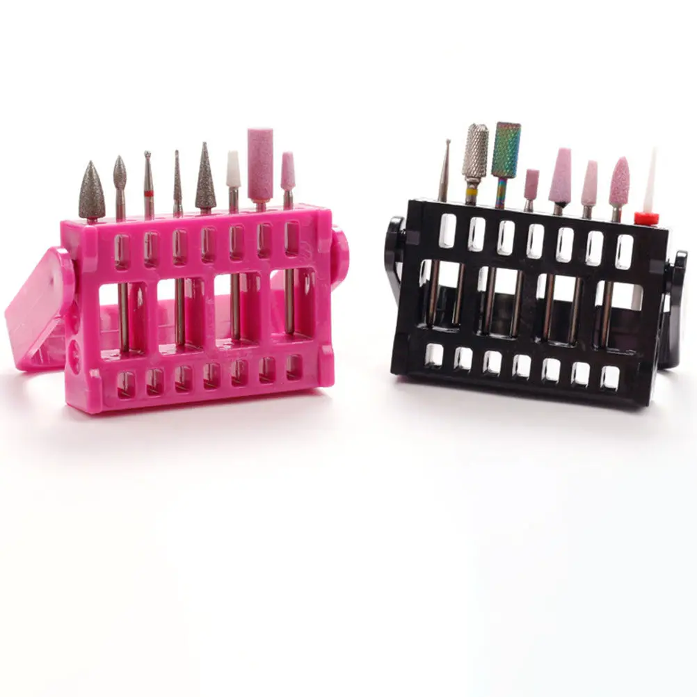 4Pcs 16-Slot Nail Drill Bits Organizer Storage Rack Grinding Head Display Base Compact Lightweight Neat Desktop Manicure Tool
4Pcs 16-Slot Nail Drill Bits Organizer Storage Rack Grinding Head Display Base Compact Lightweight Neat Desktop Manicure Tool