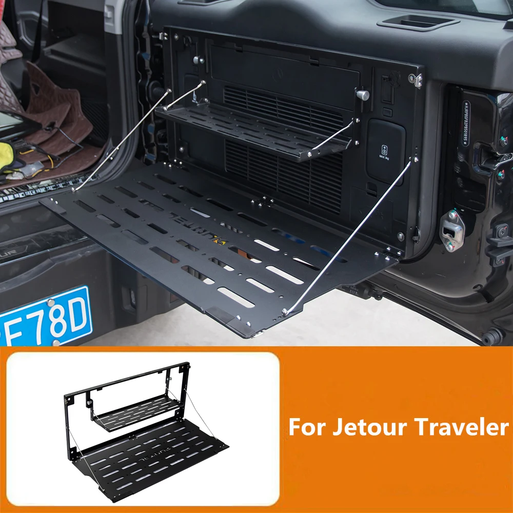 Off-road 4x4 Car Tailgate Storage Rack For Chery Jetour Traveler Trunk Storage Rack Double-layer Table Folding Expansion Rack
Off-road 4x4 Car Tailgate Storage Rack For Chery Jetour Traveler Trunk Storage Rack Double-layer Table Folding Expansion Rack